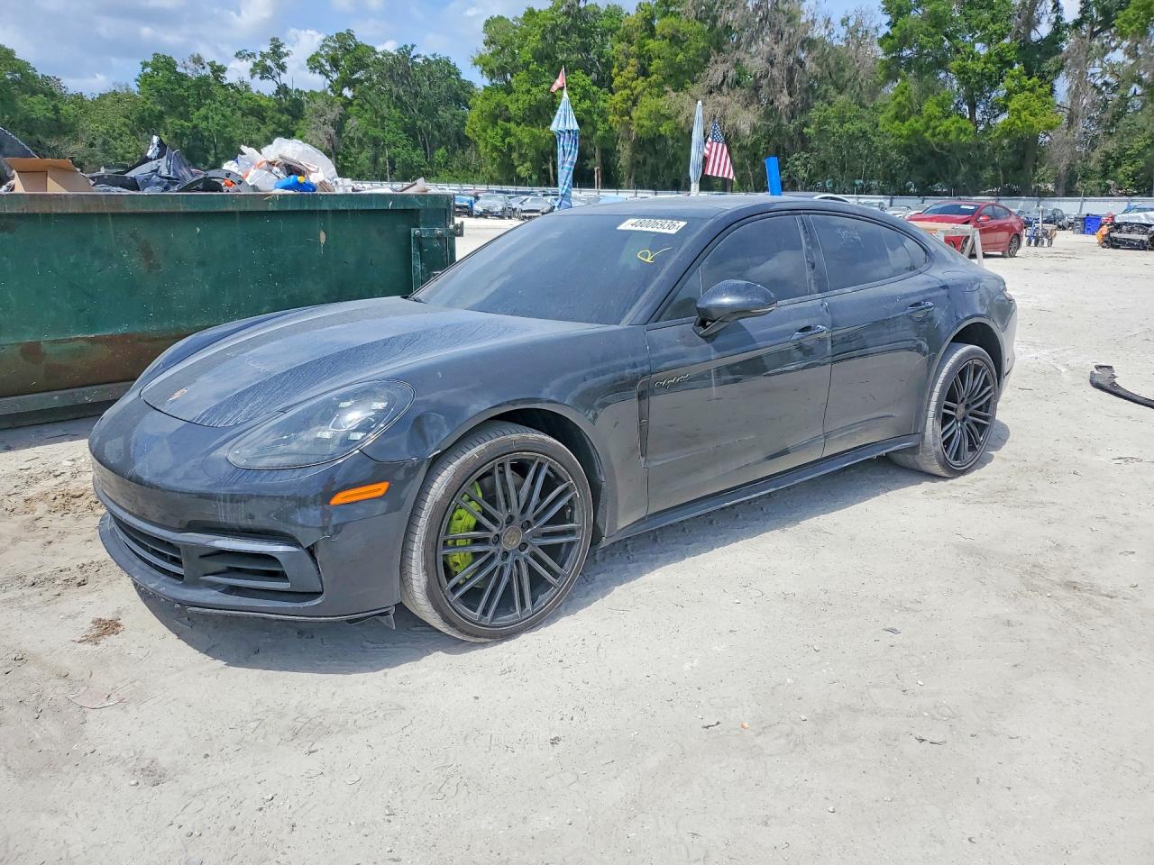 2018 Porsche Panamera 4 E-Hybrid, VIN WP0AE2A73JL130318 — Undercarriage