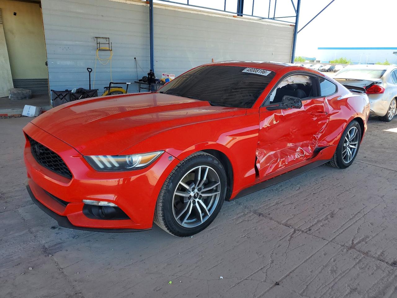 2015 Ford Mustang V6, VIN 1FA6P8AM4F5339061 — Side