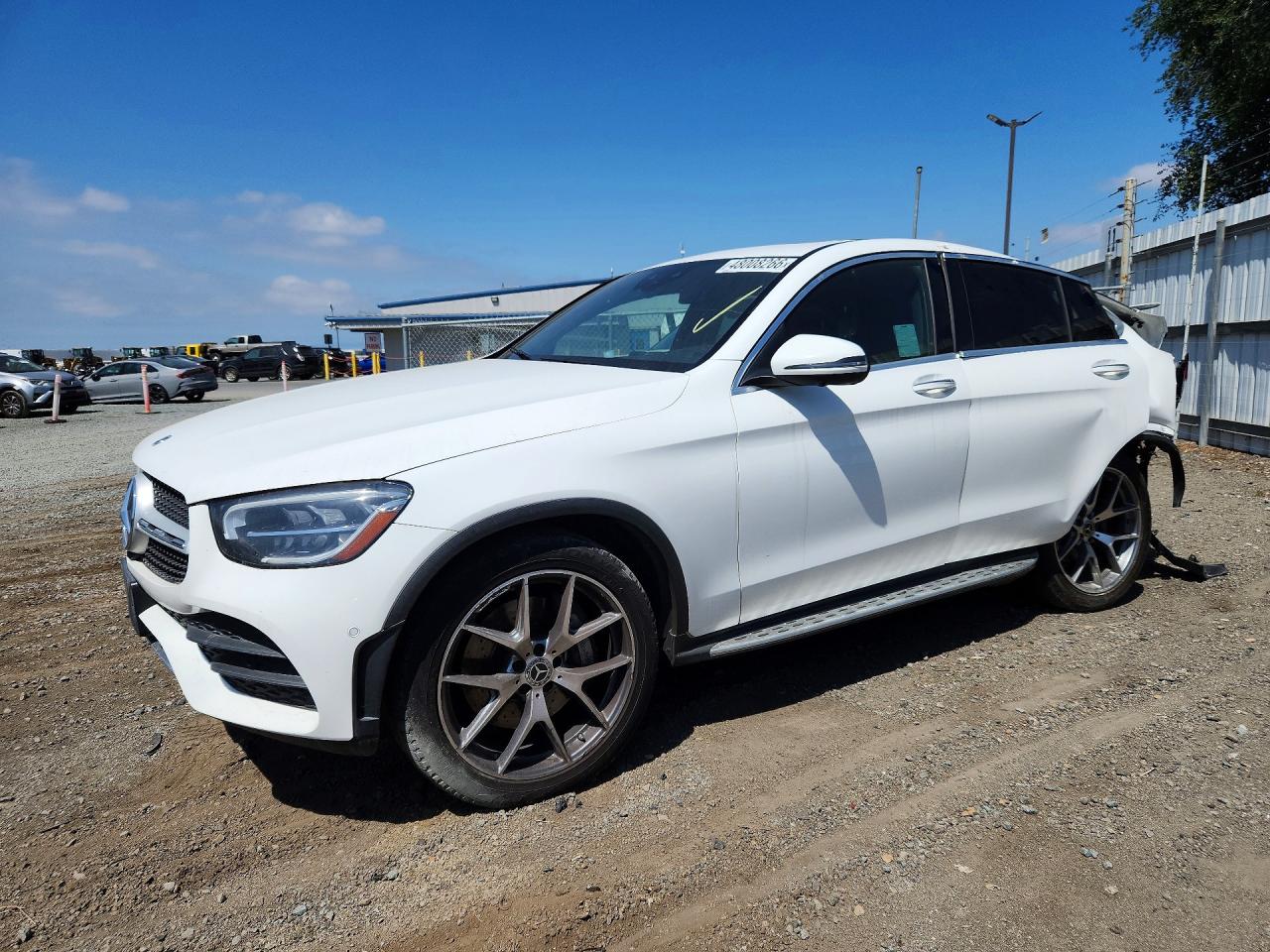 2020 Mercedes-Benz GLC 300, VIN W1N0J8EB8LF777087 — Rear end