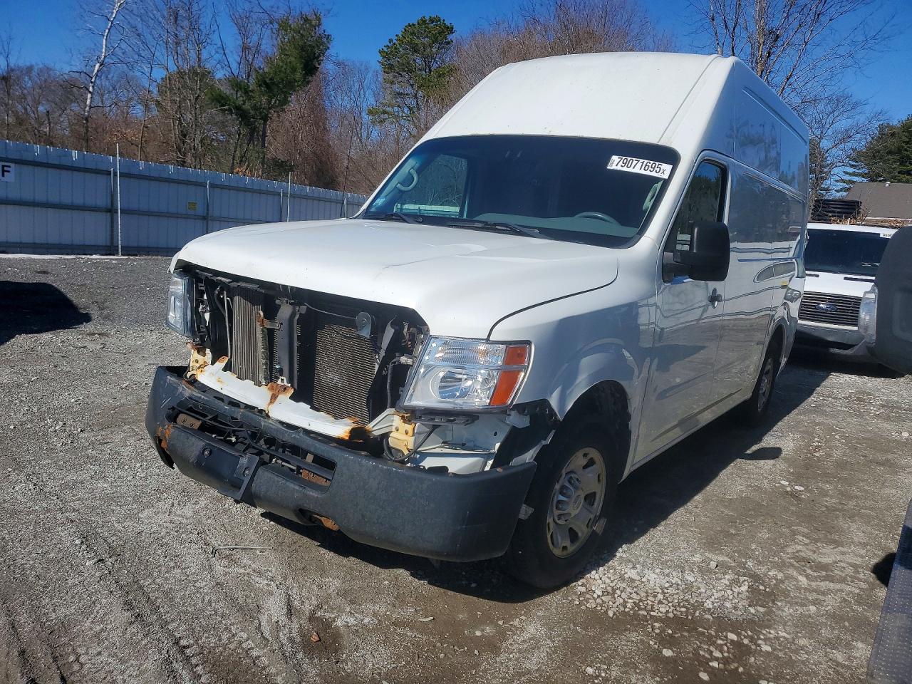 2018 Nissan NV Cargo S, VIN 1N6BF0LY0JN801974 — Front end