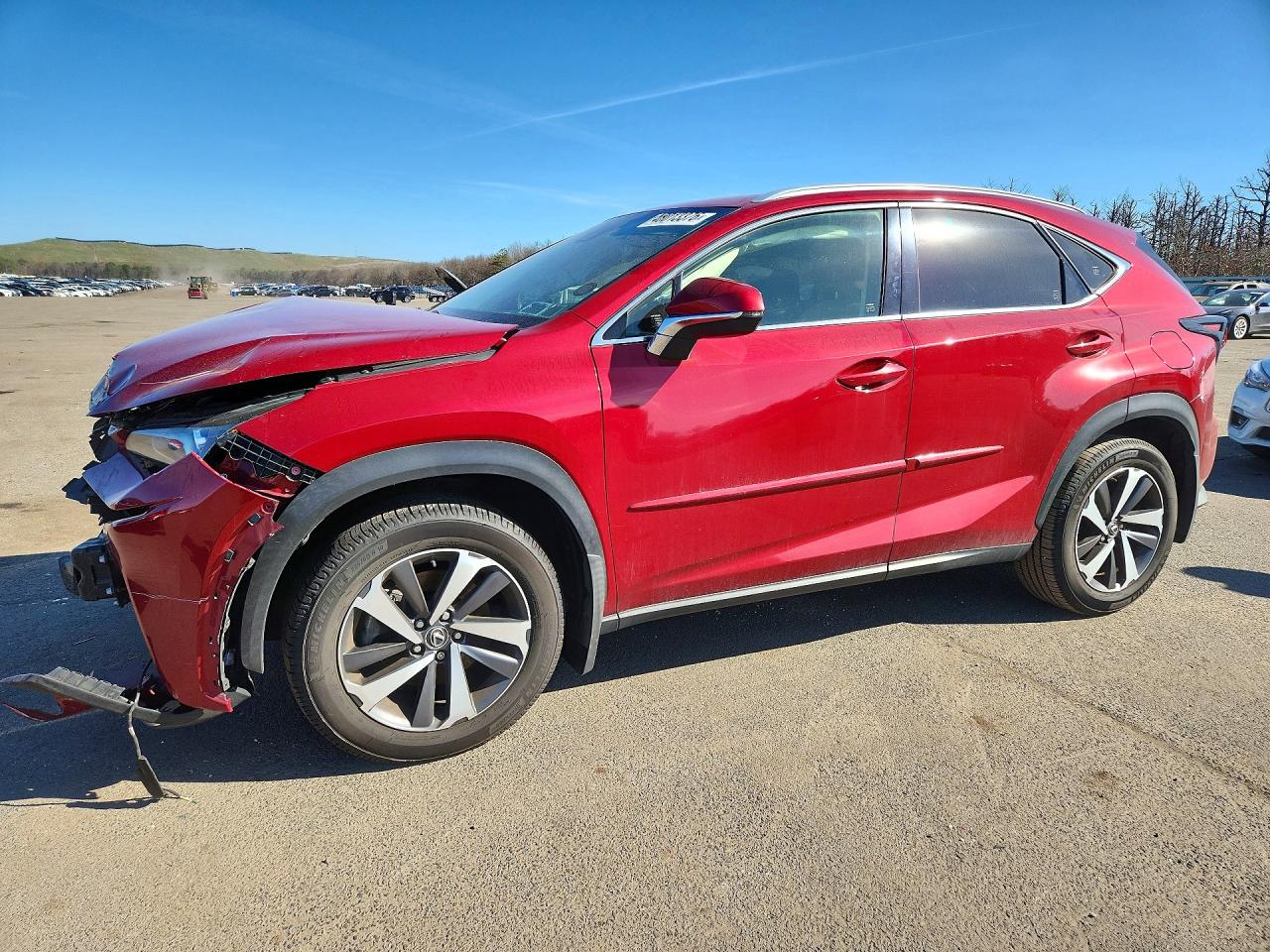 2019 Lexus NX 300, VIN JTJBARBZ8K2197879 — Front end