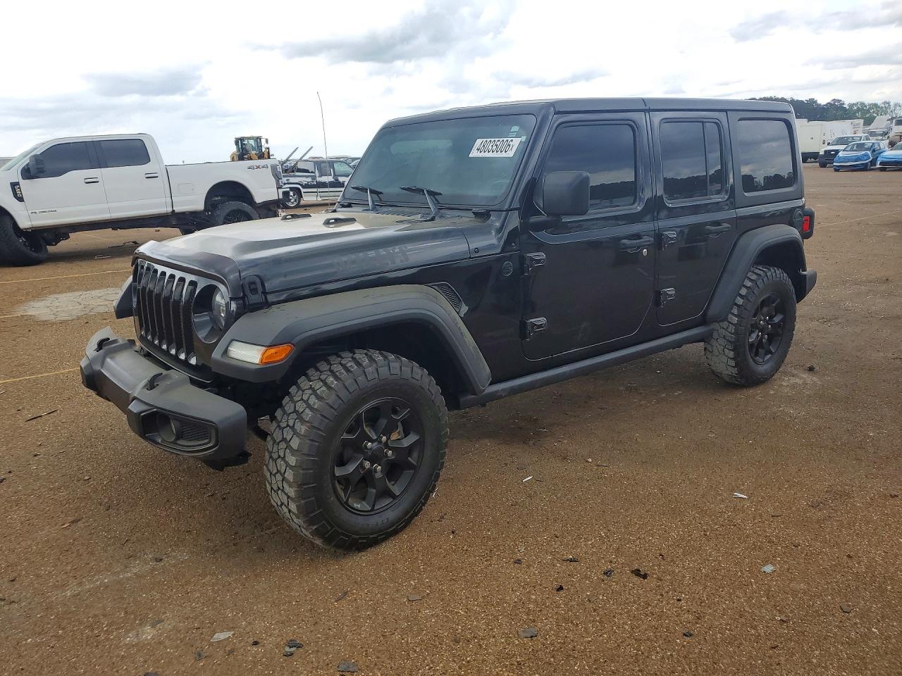 2021 Jeep Wrangler Unlimited Sport S, VIN 1C4HJXDN9MW556700 — Mechanical