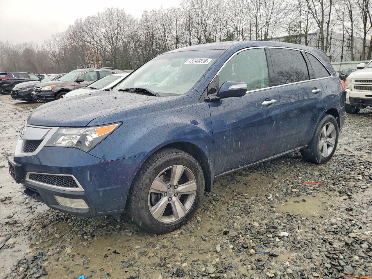 2012 Acura MDX, VIN 2HNYD2H24CH549011 — Side