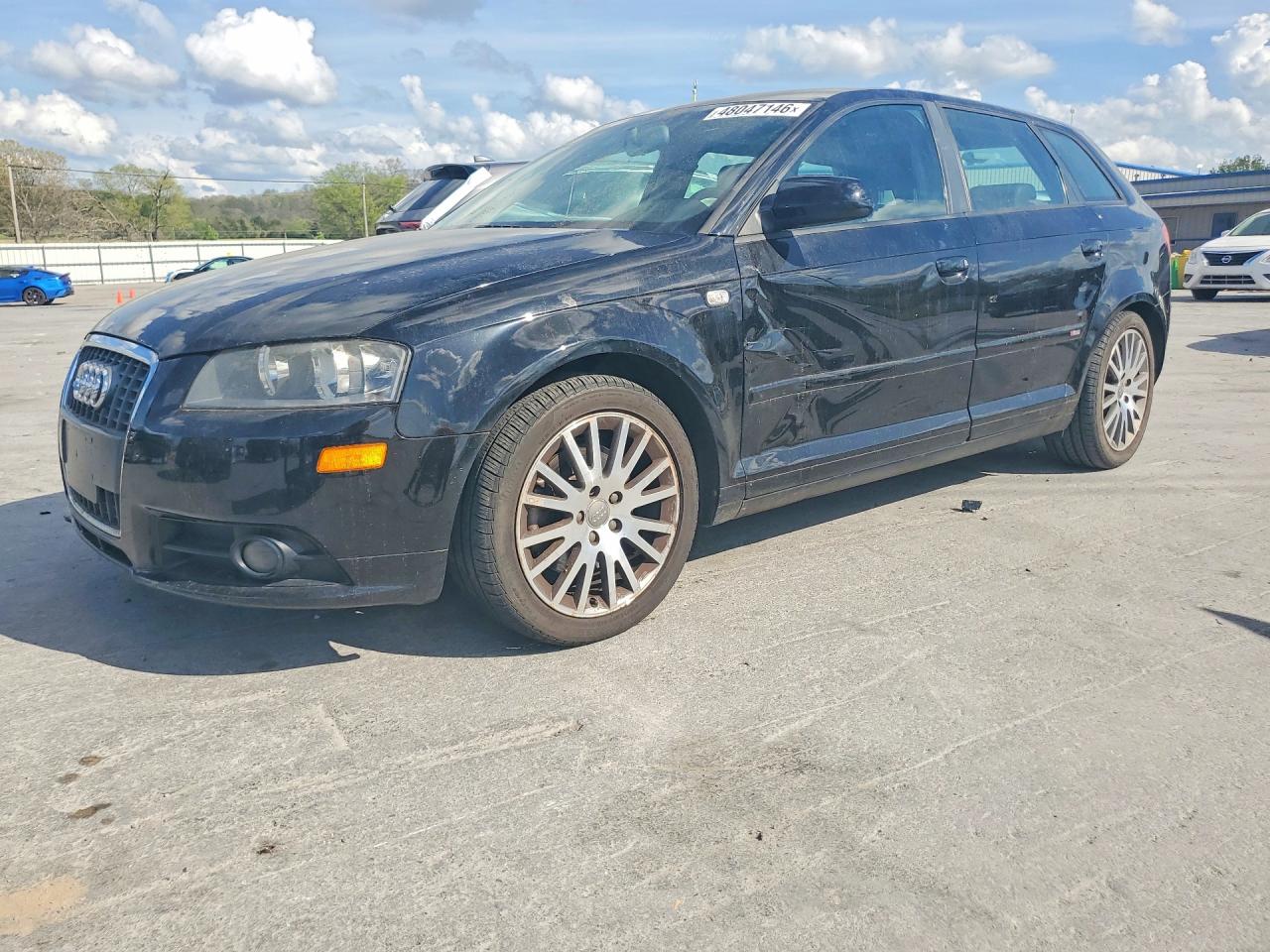 2007 Audi A3, VIN WAUHF78P87A033857 — Перед