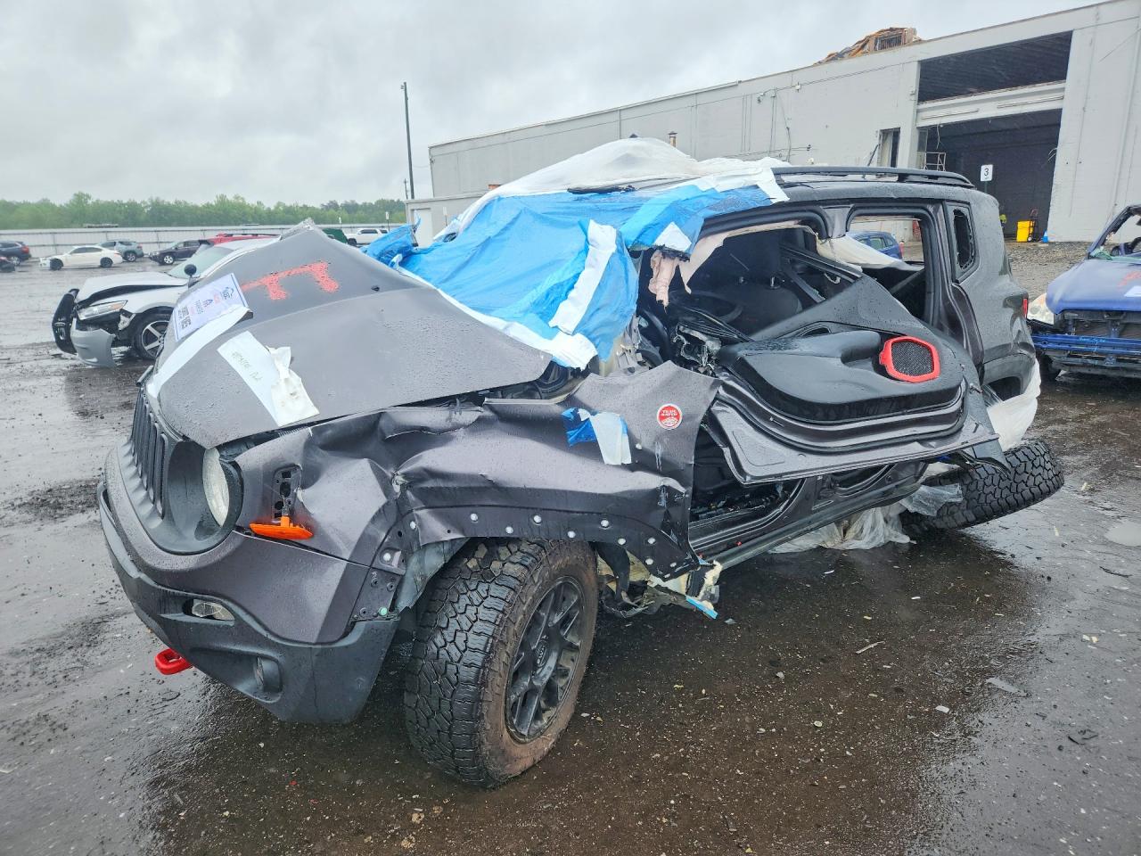 2017 Jeep Renegade Trailhawk, VIN ZACCJBCB4HPE91844 — All over