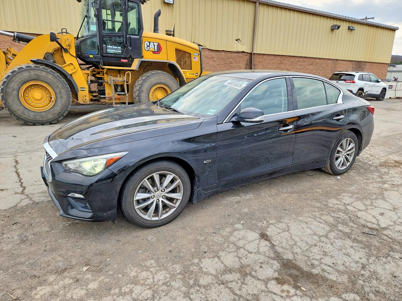 2020 Infiniti Q50 Luxe, VIN JN1EV7ARXLM256403 — Undercarriage