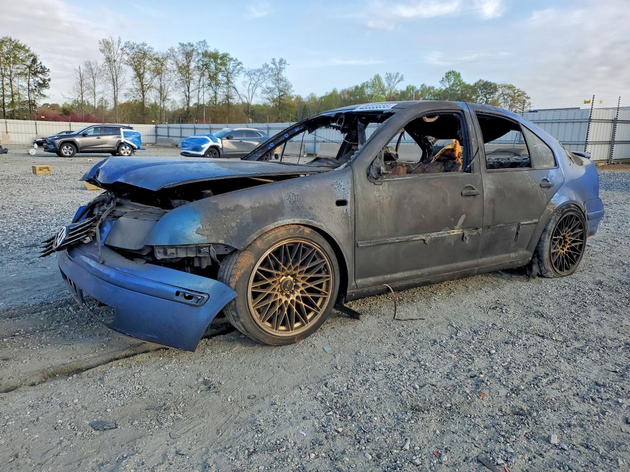 2001 Volkswagen Jetta GLS, VIN 3VWSC29M91M078791 — Пожар