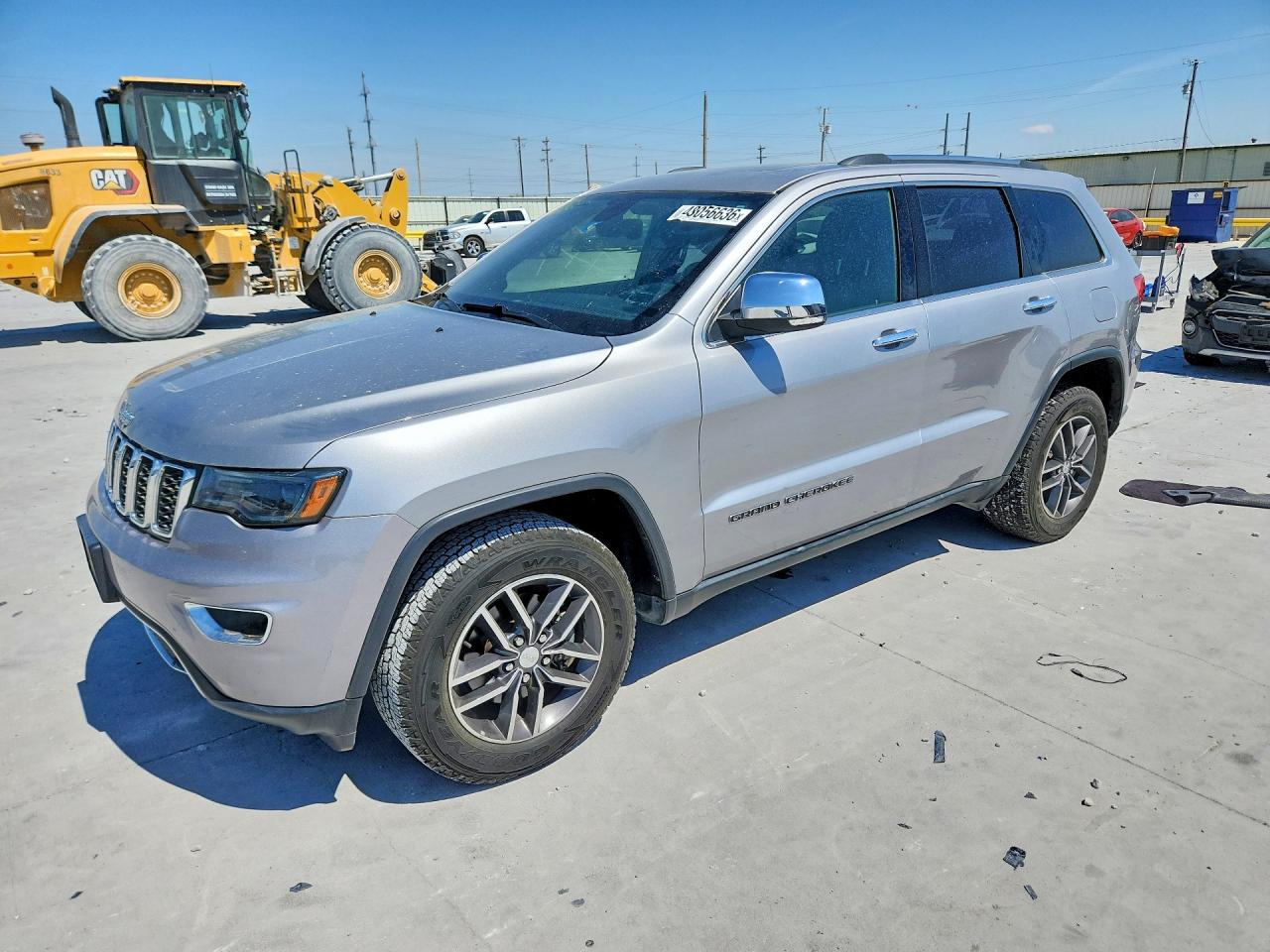 2017 Jeep Grand Cherokee Limited, VIN 1C4RJEBG8HC935773 — Interior fire