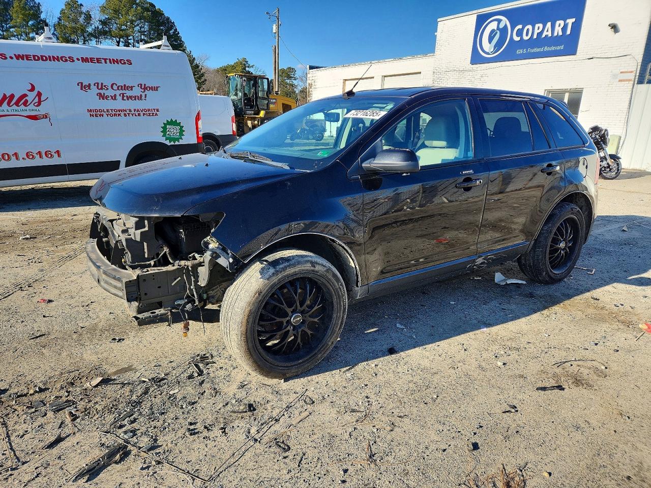 2013 Ford Edge SEL, VIN 2FMDK3JC9DBA82106 — Front end