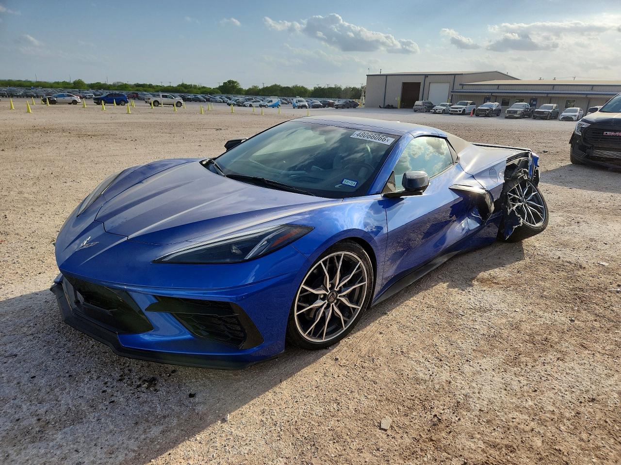 2023 Chevrolet Corvette 2LT, VIN 1G1YB3D4XP5122298 — Undercarriage