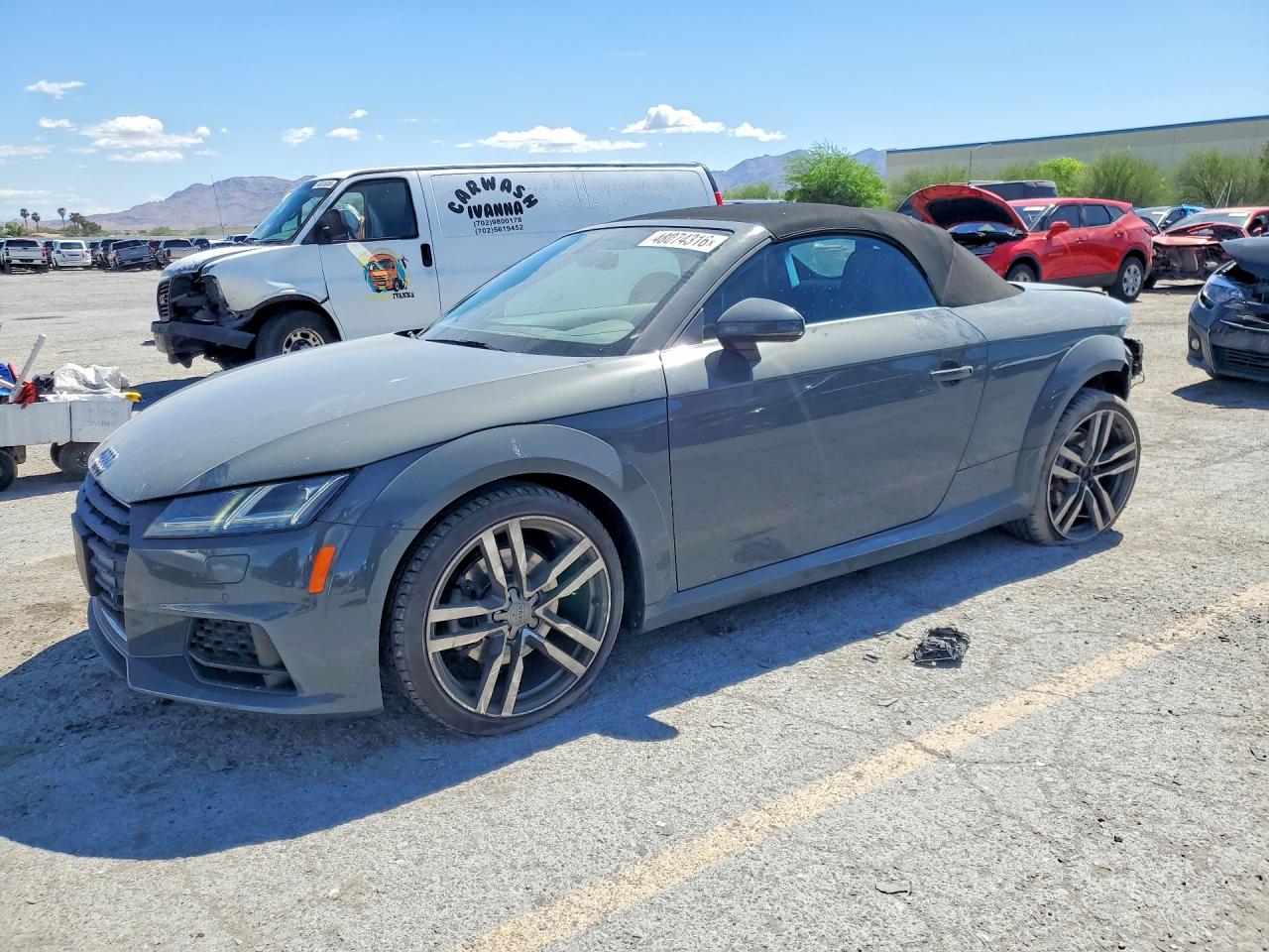 2019 Audi TT Roadster, VIN TRUTECFV5K1003224 — Зад