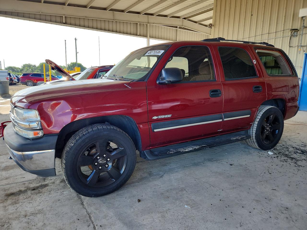 2003 Chevrolet Tahoe LS, VIN 1GNEK13V93J316452 — Vandalism