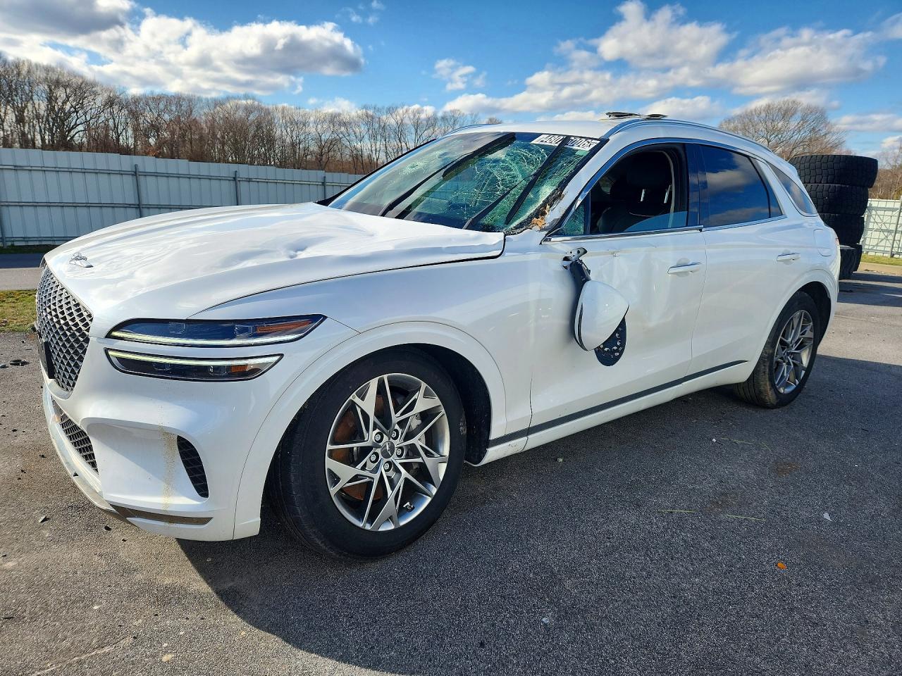 2025 Genesis GV70 2.5T, VIN KMUMADTB5SU206538 — Rollover