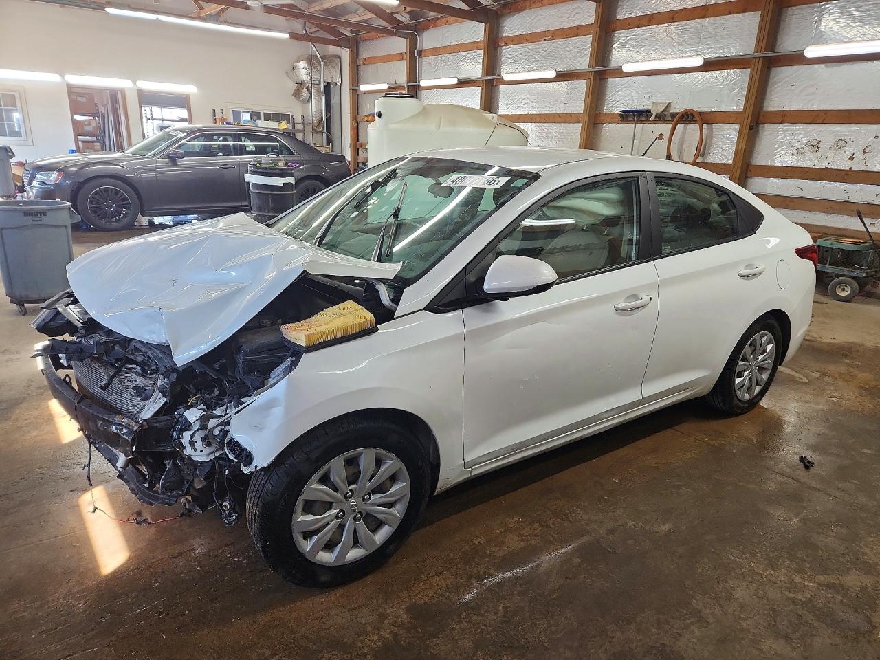 2022 Hyundai Accent SE, VIN 3KPC24A64NE177912 — Front end