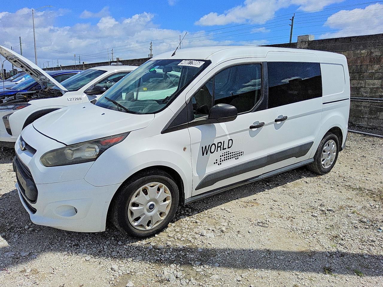 2015 Ford Transit Connect XLT, VIN NM0LS7F71F1212829 — Biohazard / chemical