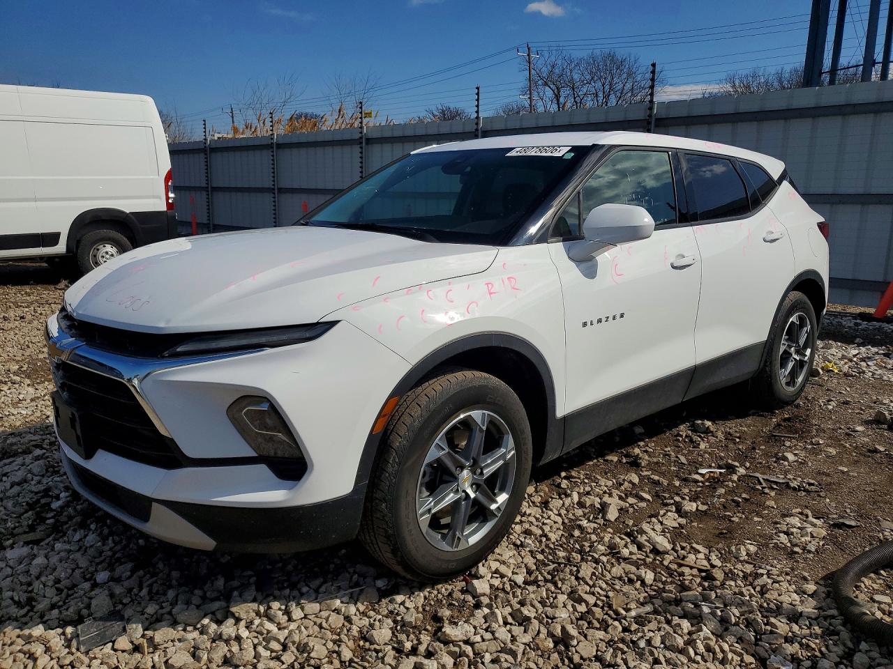 2024 Chevrolet Blazer LT, VIN 3GNKBCR48RS205556 — Hail