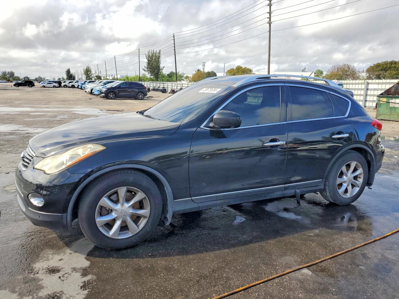 2009 Infiniti EX Journey, VIN JNKAJ09F39M951533 — Front end