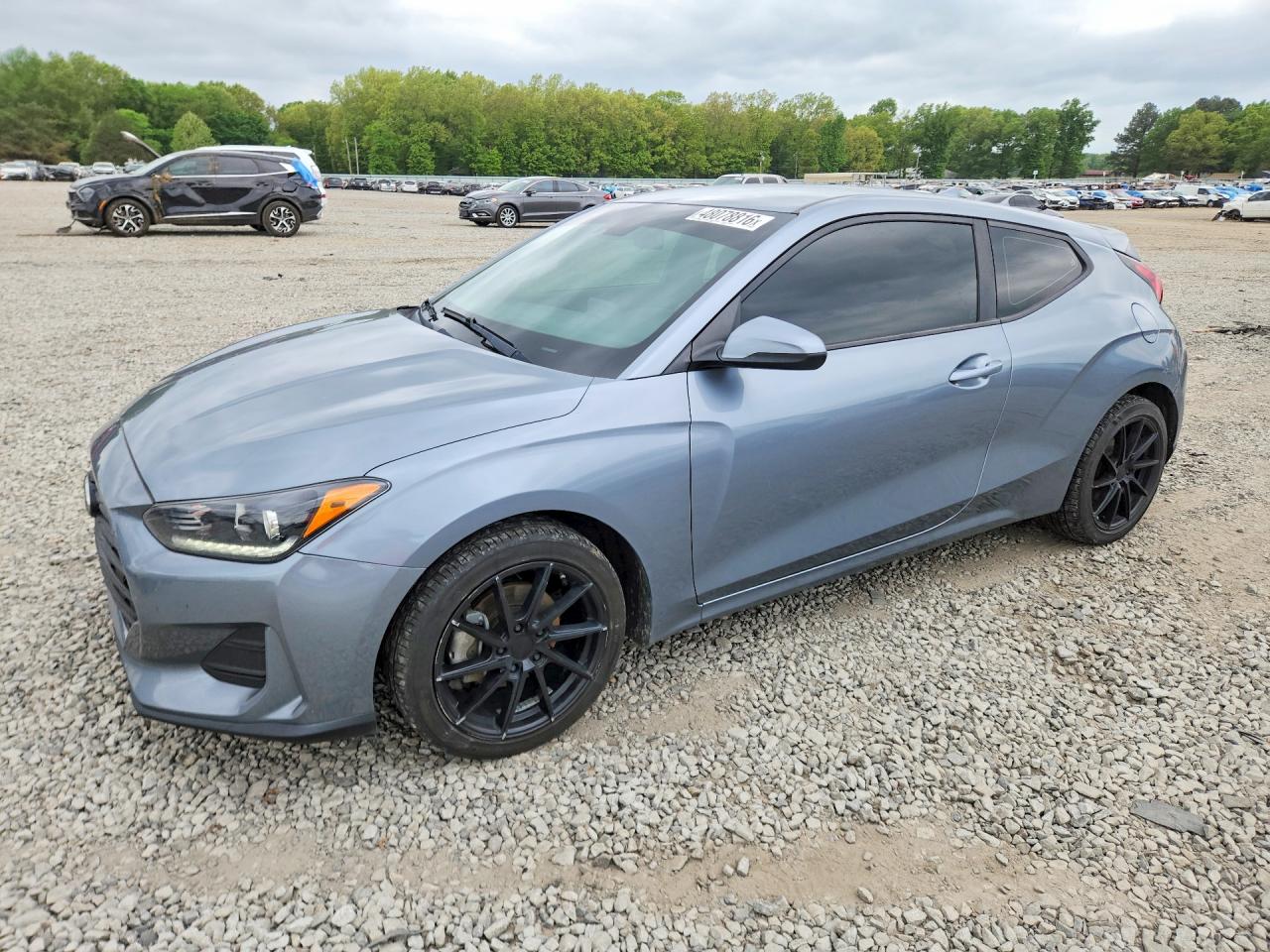 2019 Hyundai Veloster 2.0, VIN KMHTG6AF6KU017374 — Front end