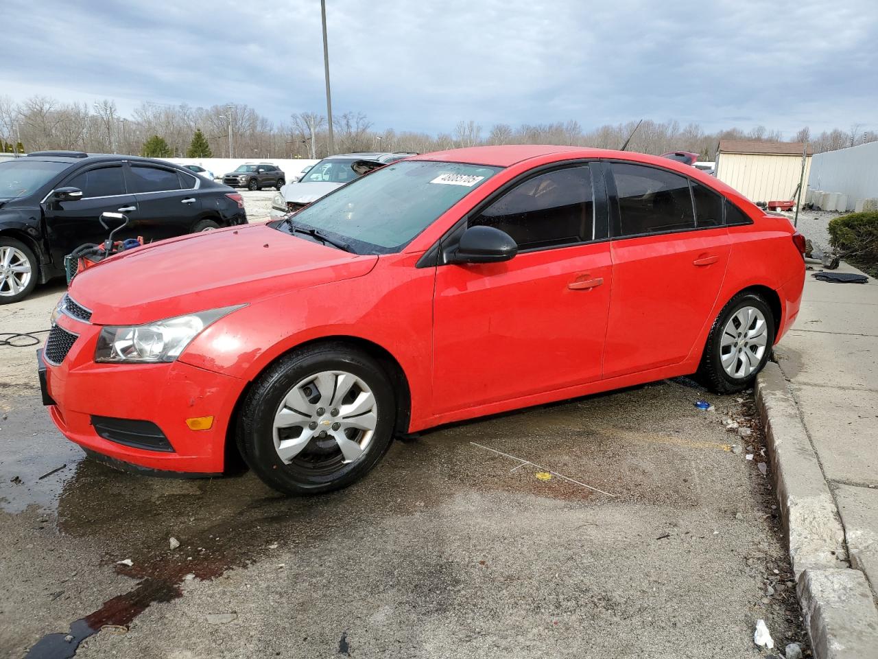 2014 Chevrolet Cruze LS, VIN 1G1PA5SH9E7198239 — Front end