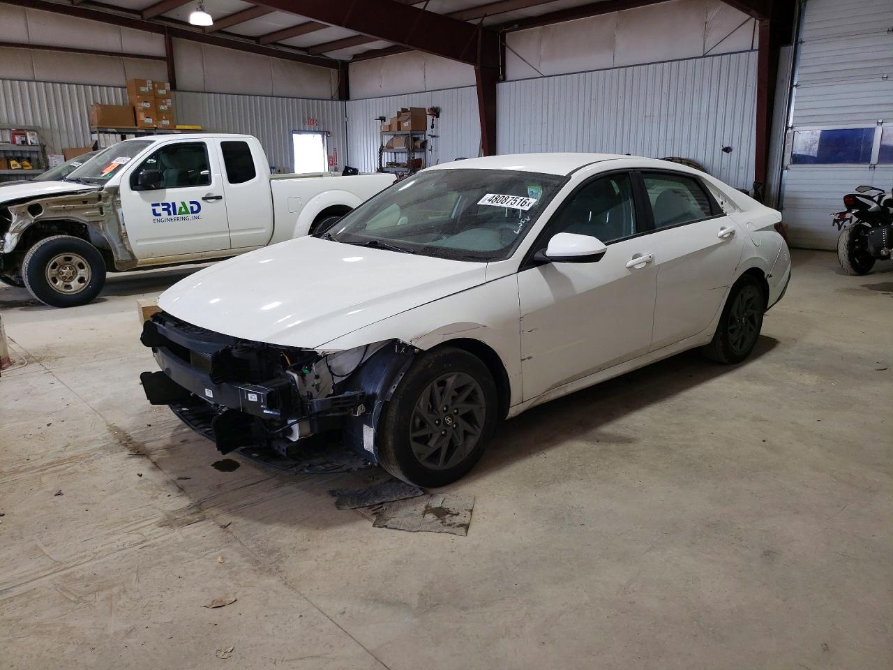2024 Hyundai Elantra SEL, VIN KMHLM4DG9RU678618 — Front end