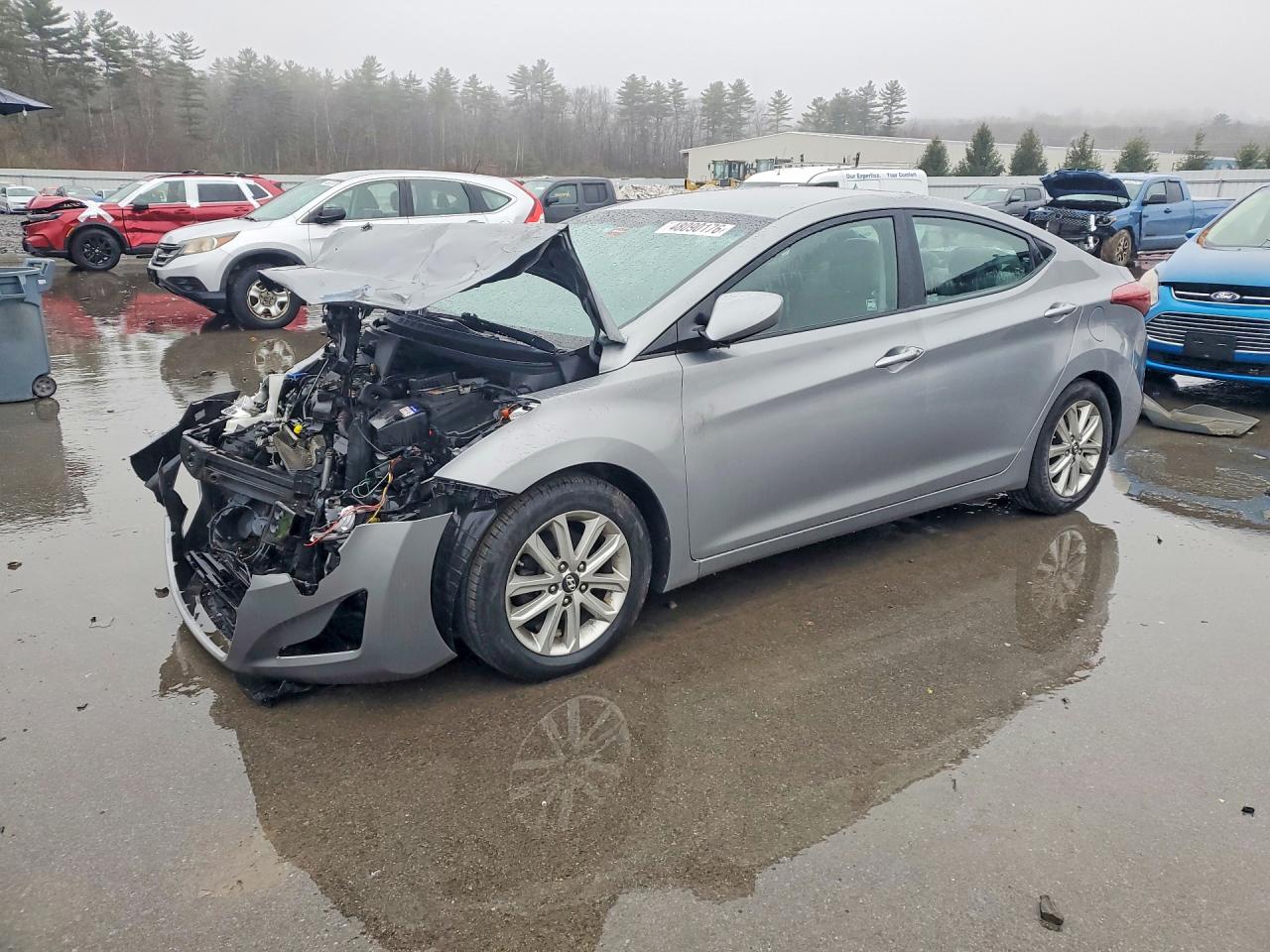 2015 Hyundai Elantra SE, VIN KMHDH4AE5FU382308 — Front end