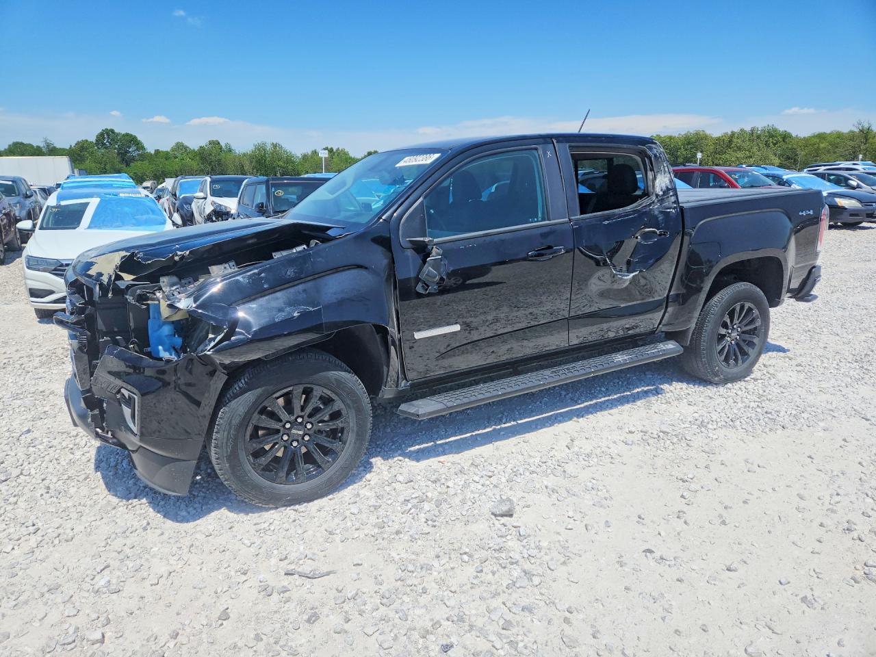 2022 GMC Canyon 4WD Elevation, VIN 1GTG6CEN8N1244998 — Front end