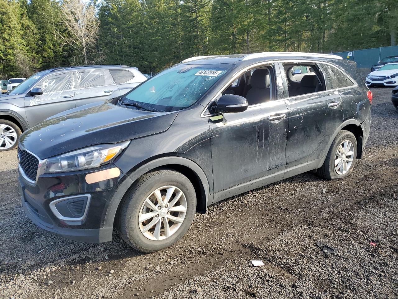 2016 Kia Sorento LX, VIN 5XYPG4A33GG158654 — Vandalism