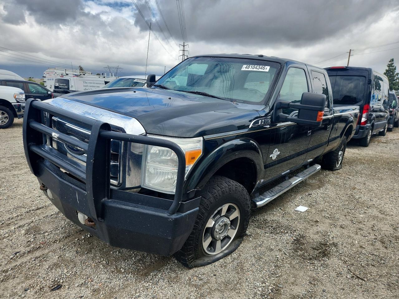 2015 Ford F-350 Platinum, VIN 1FT8W3BT7FEA75784 — Stripped