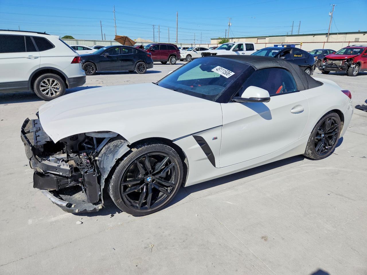 2019 BMW Z4 sDrive30i, VIN WBAHF3C5XKWW39798 — Front end