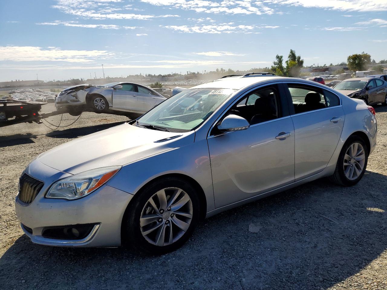 2017 Buick Regal Premium II, VIN 2G4GR5GX6H9113131 — Vandalism