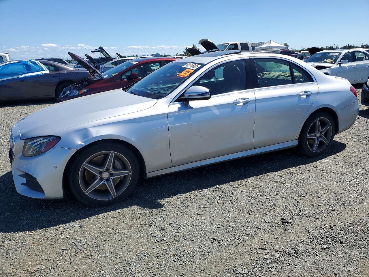 2017 Mercedes-Benz E 300 Luxury, VIN WDDZF4JB0HA034934 — Stripped