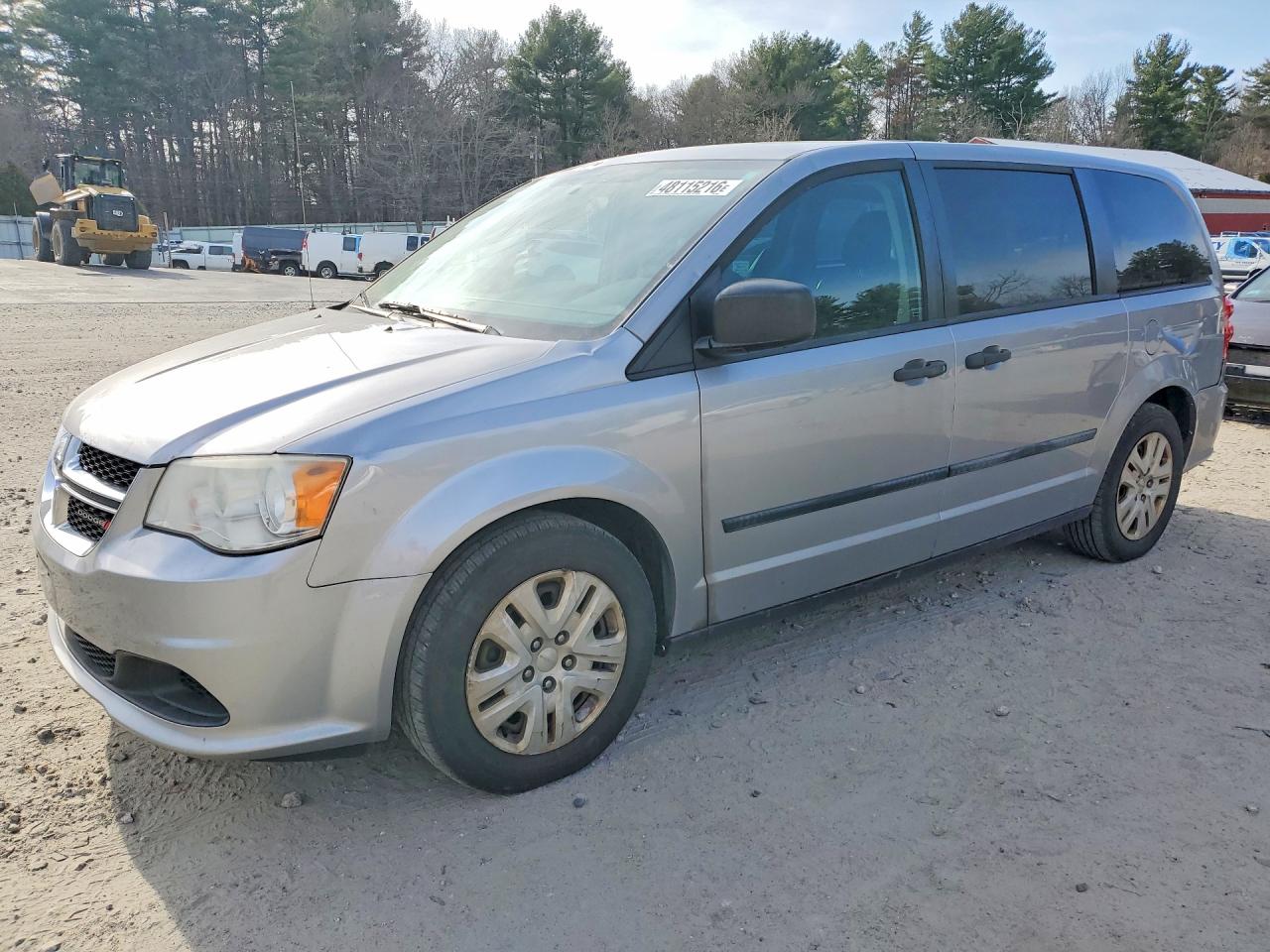 2014 Dodge Grand Caravan American Value, VIN 2C4RDGBG3ER366000 — Крыша