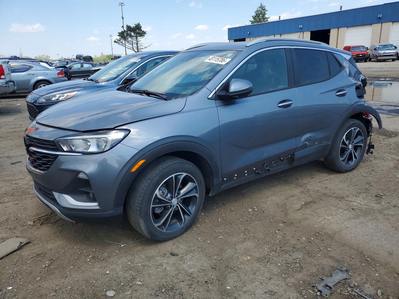 2021 Buick Encore GX Select, VIN KL4MMDSL4MB036430 — Rear end