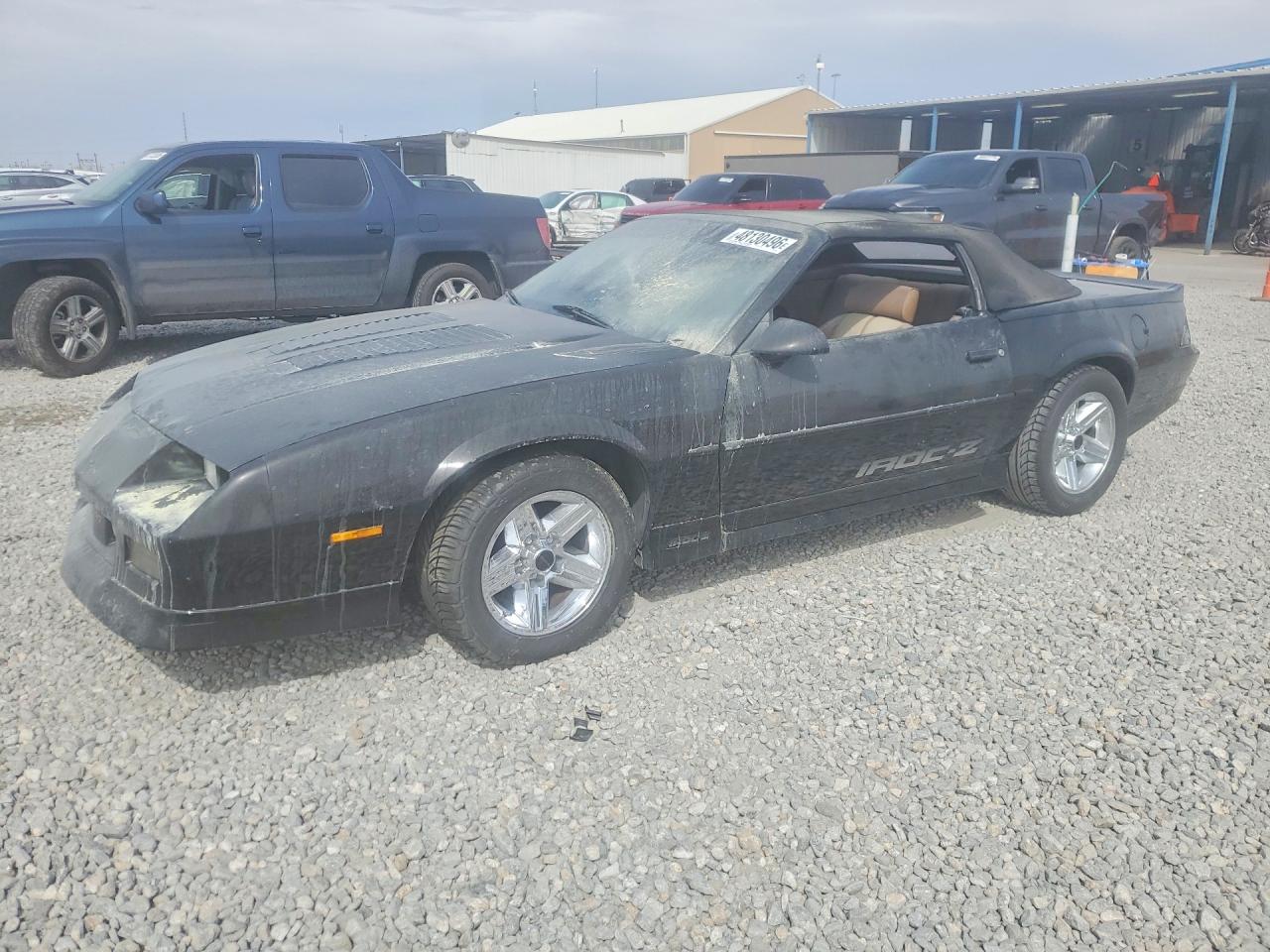 1988 Chevrolet Camaro, VIN 1G1FP31F2JL174056 — Engine fire