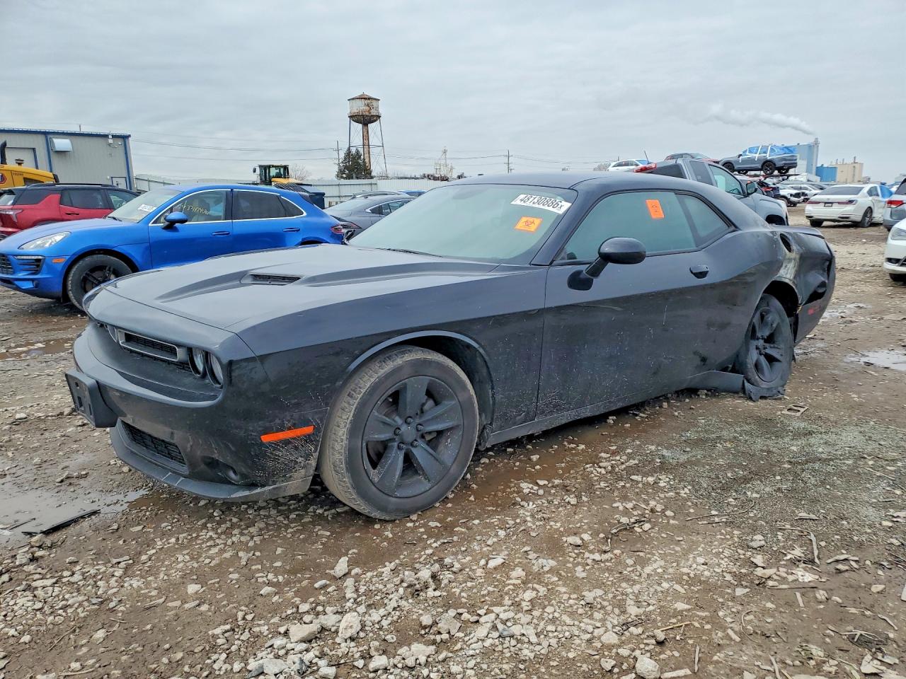2019 Dodge Challenger SXT, VIN 2C3CDZAG0KH587479 — Interior fire