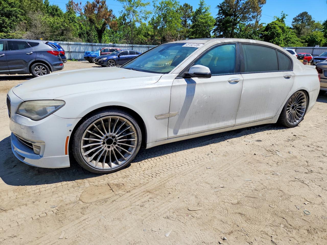 2013 BMW 7 Series 750Li, VIN WBAYE8C56DDS15968 — Burn