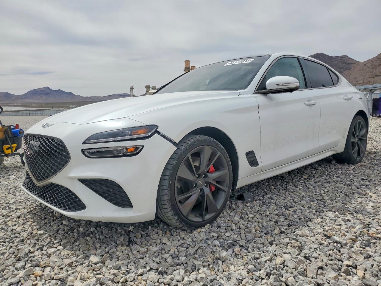 2022 Genesis G70 3.3T, VIN KMTG54TE0NU103726 — Stripped