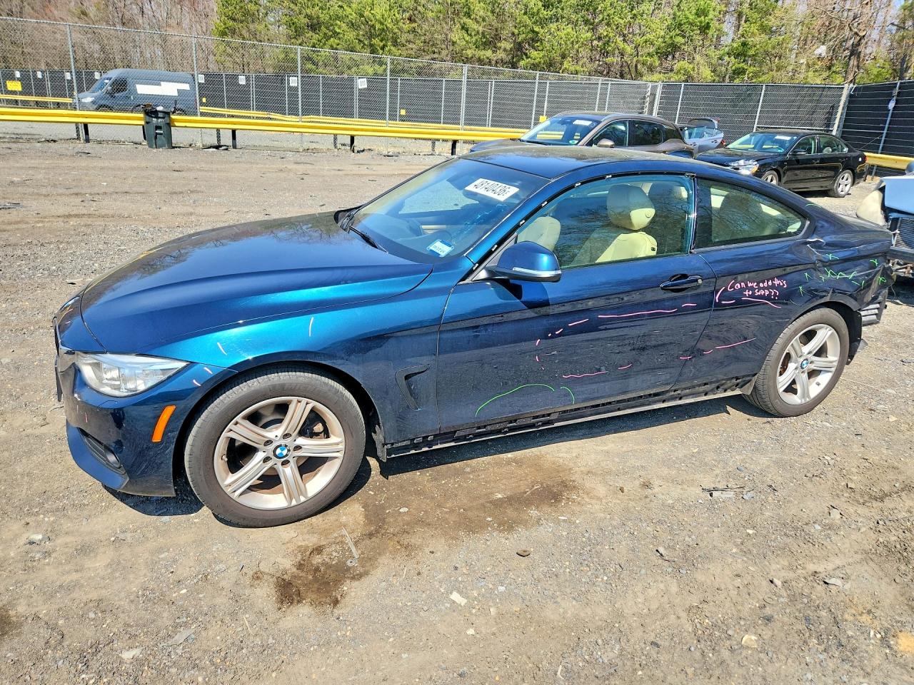2014 BMW 4 Series 428i xDrive, VIN WBA3N9C57EF721833 — Rear end