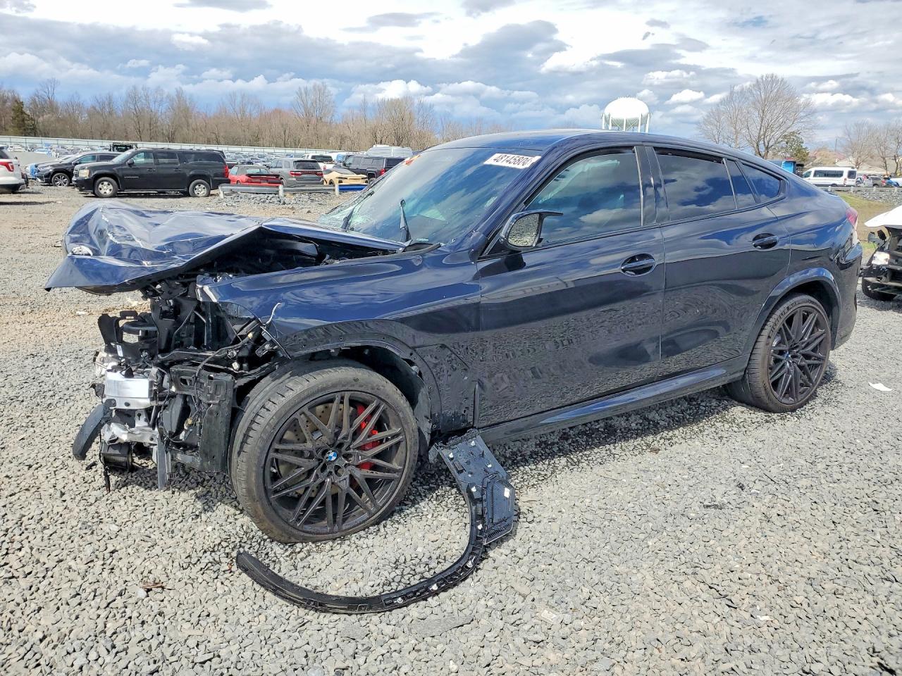2025 BMW X6 M, VIN 5YM23ET01S9X45631 — Burn