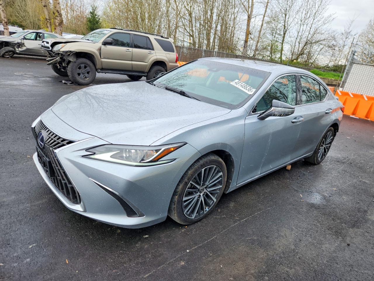 2022 Lexus ES 300h, VIN 58ADA1C10NU020178 — Rear end