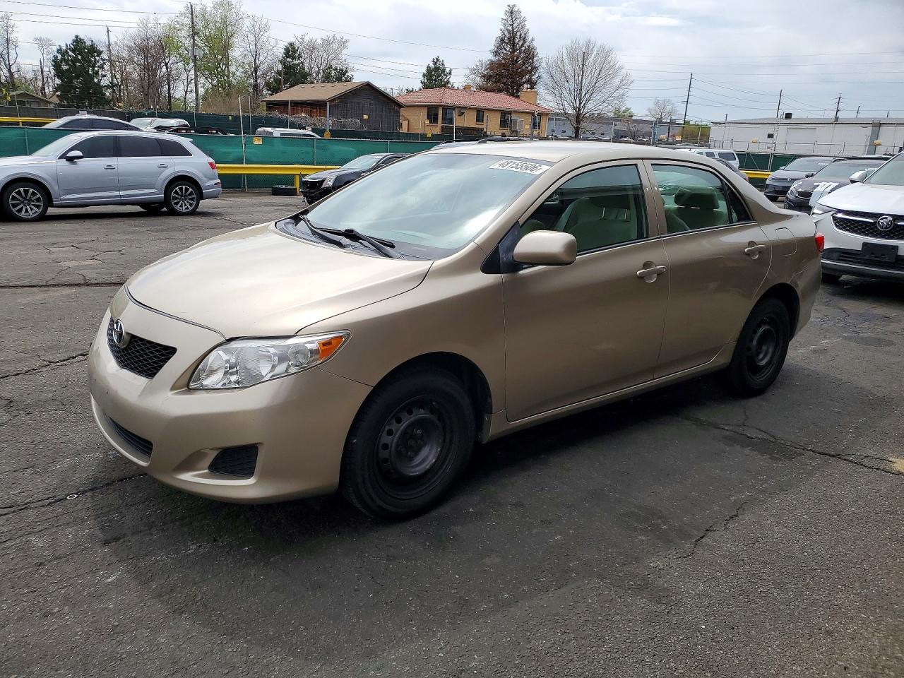 2009 Toyota Corolla S, VIN 1NXBU40E79Z019257 — Undercarriage