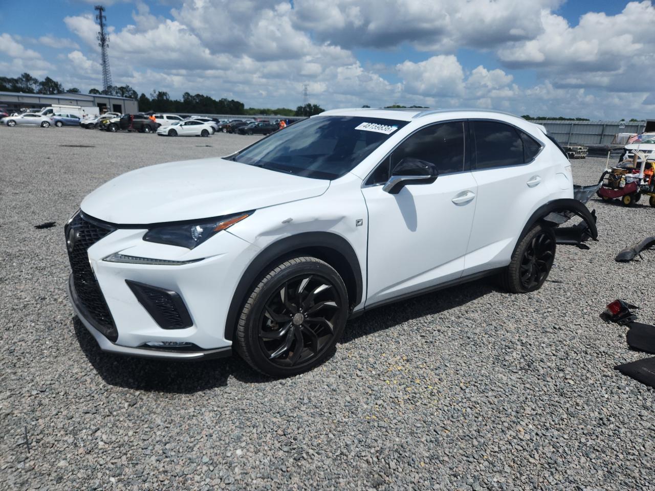 2018 Lexus NX 300 F Sport, VIN JTJBARBZXJ2167801 — Rear end