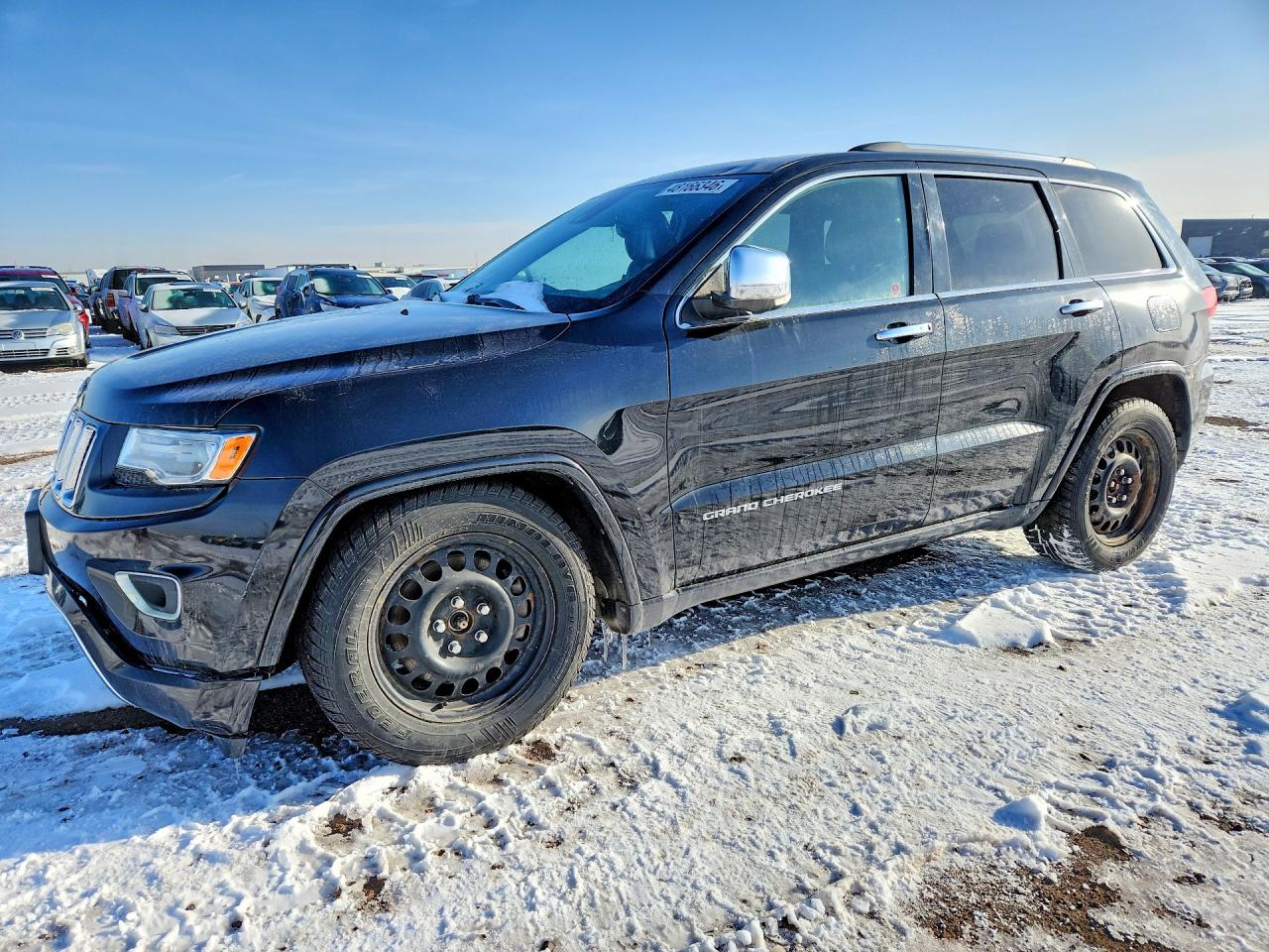 2014 Jeep Grand Cherokee Overland, VIN 1C4RJFCM4EC318893 — Вандализм