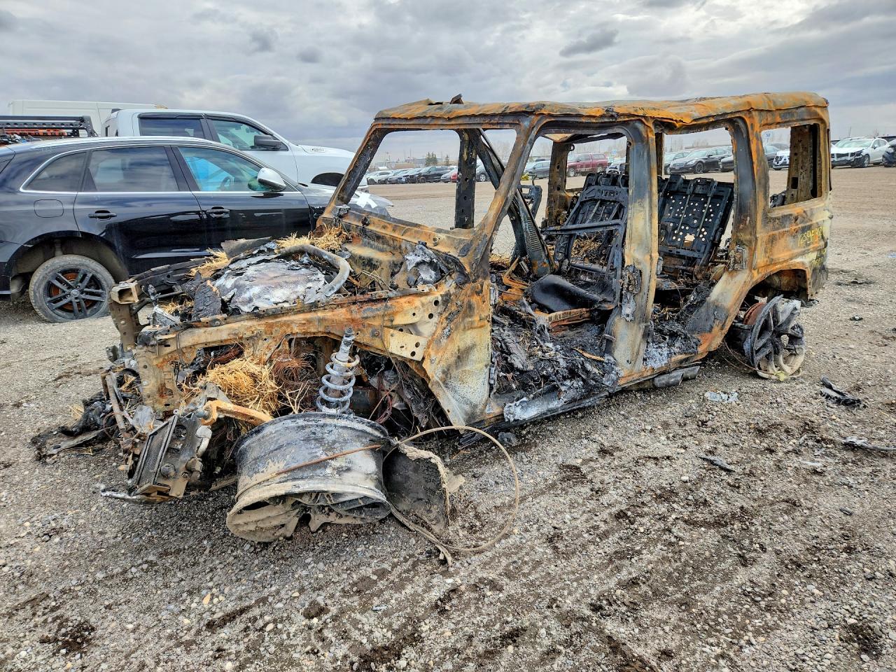 2022 Mercedes-Benz G 63 AMG, VIN W1NYC7HJ7NX446377 — Burn