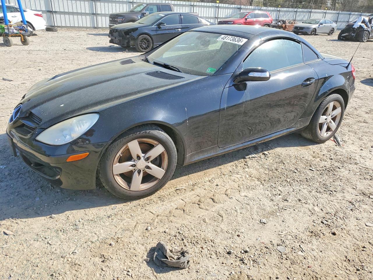 2008 Mercedes-Benz SLK 280, VIN WDBWK54F98F179677 — Normal wear