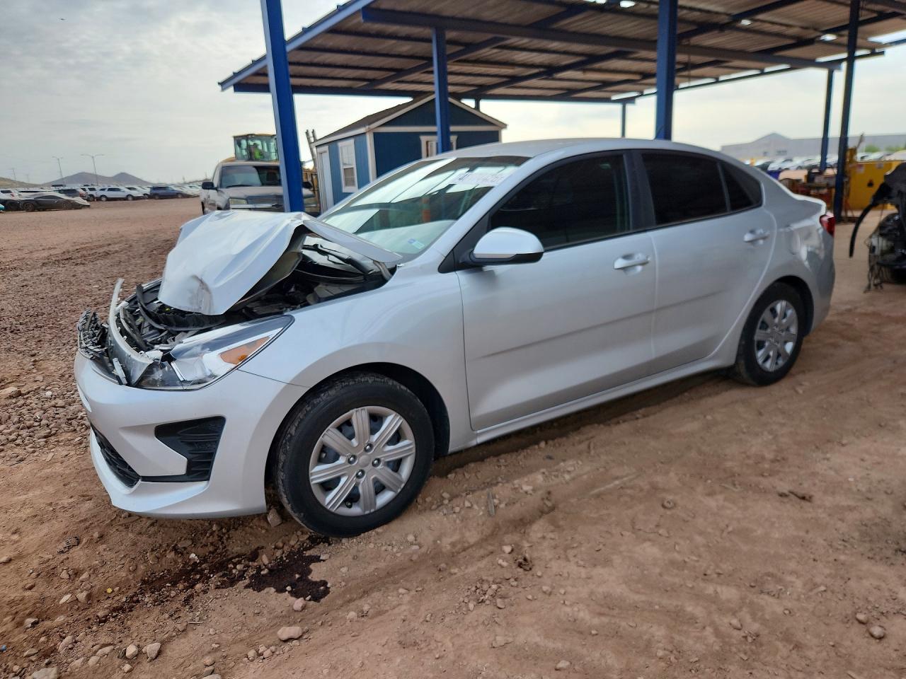 2023 Kia Rio S, VIN 3KPA24AD5PE545524 — Front end