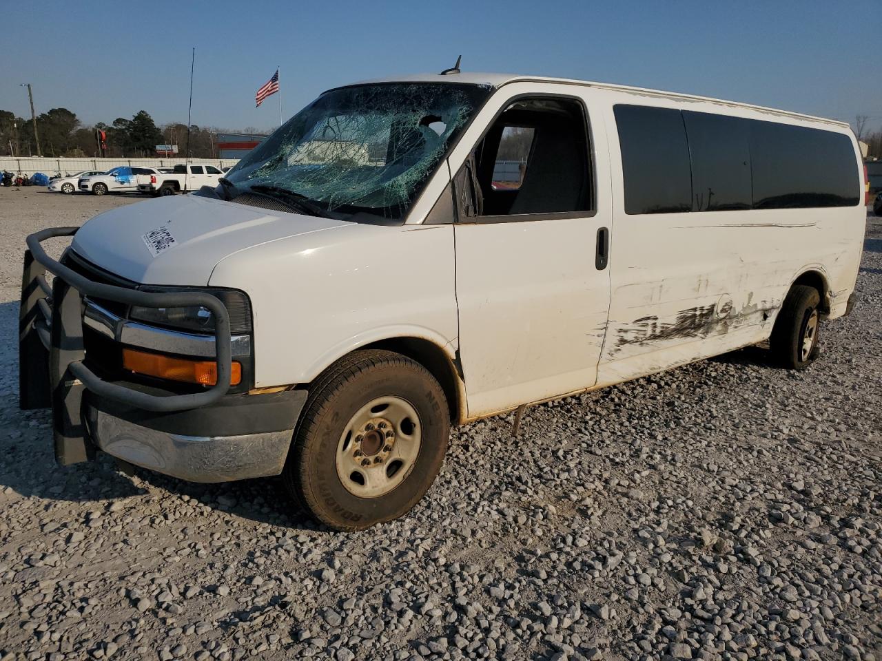 2014 Chevrolet Express Passenger LT, VIN 1GAZG1FG6E1110106 — All over