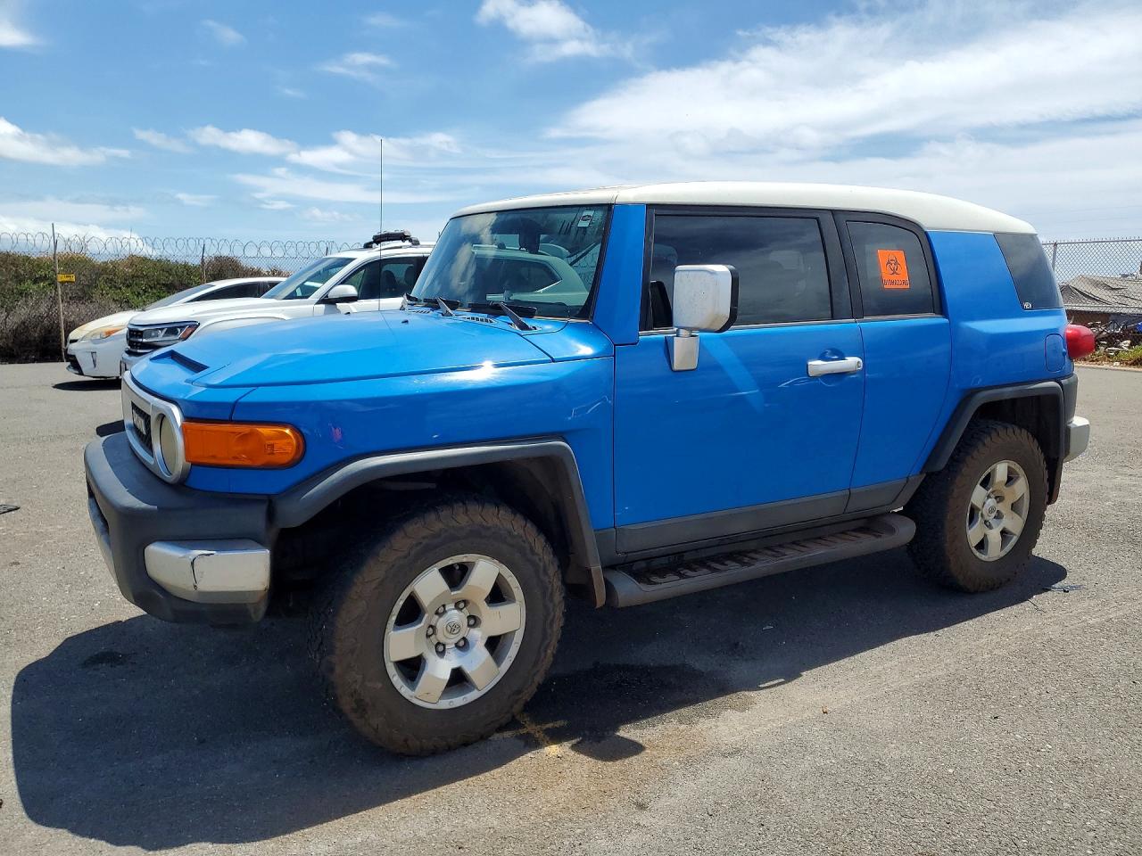 2007 Toyota FJ Cruiser, VIN JTEZU11F570007133 — Вода / потоп