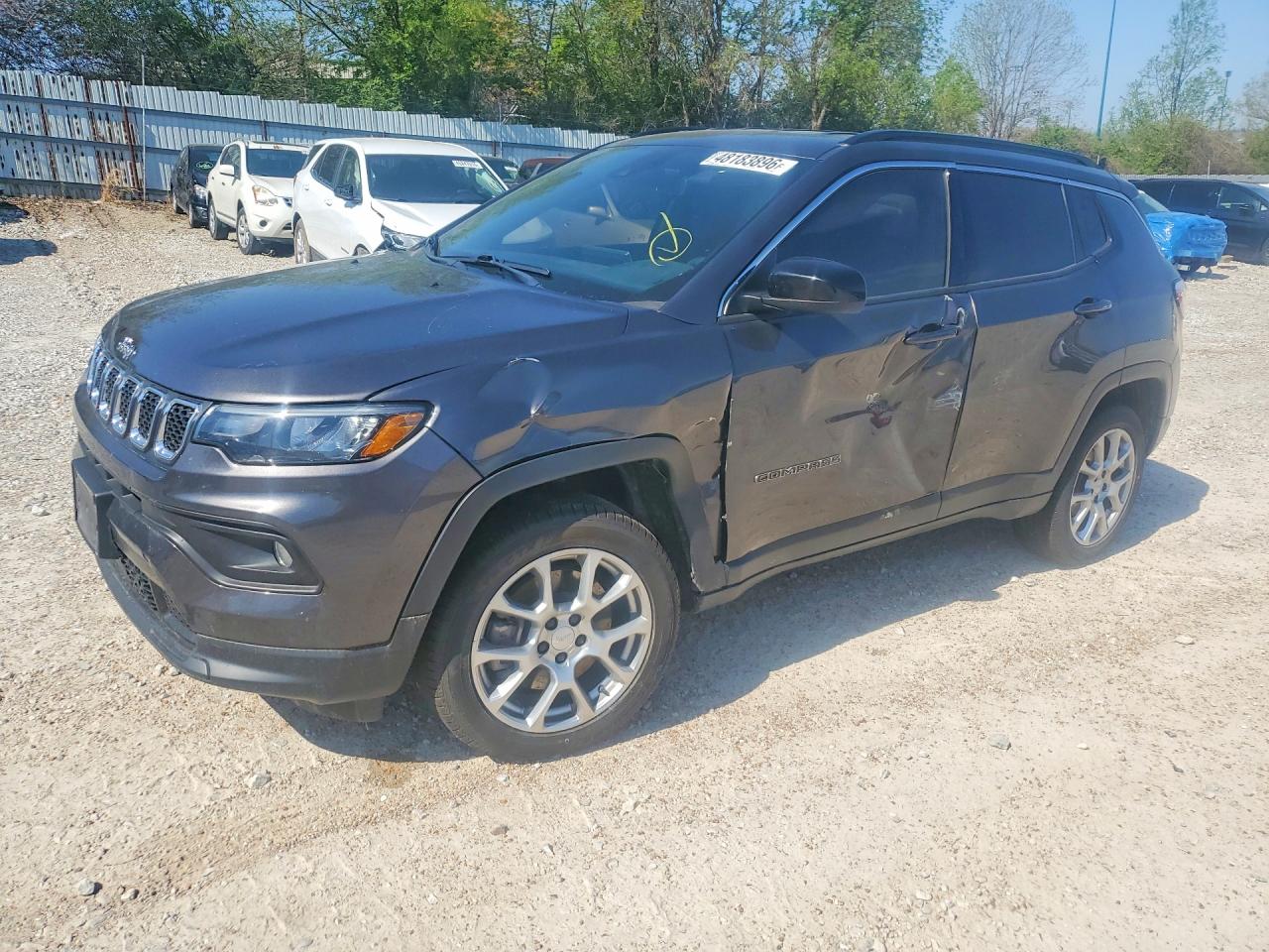 2023 Jeep Compass Latitude Lux, VIN 3C4NJDFN4PT563434 — Biohazard / chemical