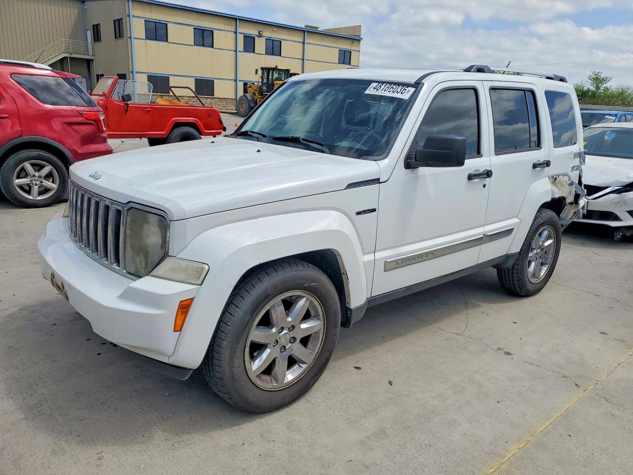 2012 Jeep Liberty Limited Jet, VIN 1C4PJLFK3CW207702 — Зад